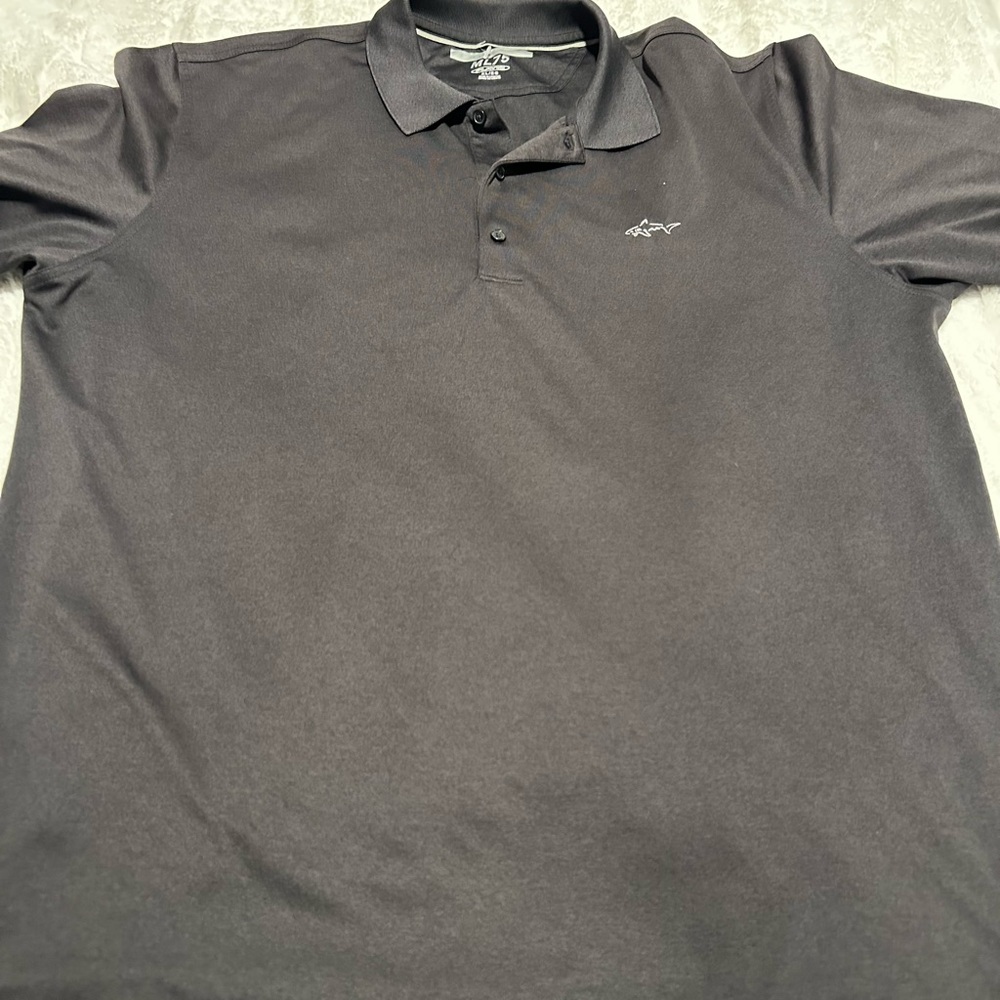 Greg Norman Collection Charcoal Polo Shirt